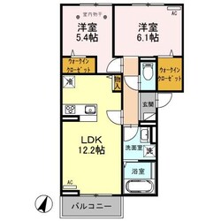 エルタウン　Ａ棟の物件間取画像